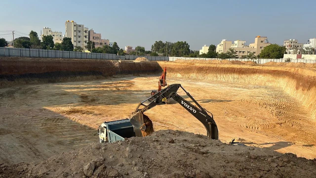 Courtyard Of Life: Site photo filed with Karnataka RERA