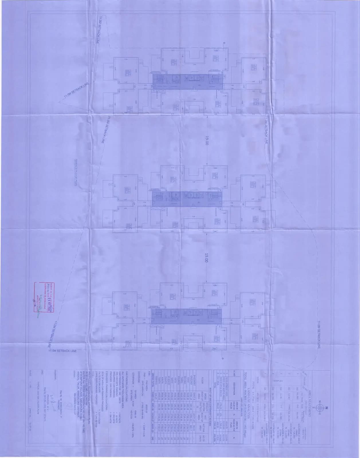 Serene Heights 1: Terrace floor plan.pdf (filed with Karnataka RERA)