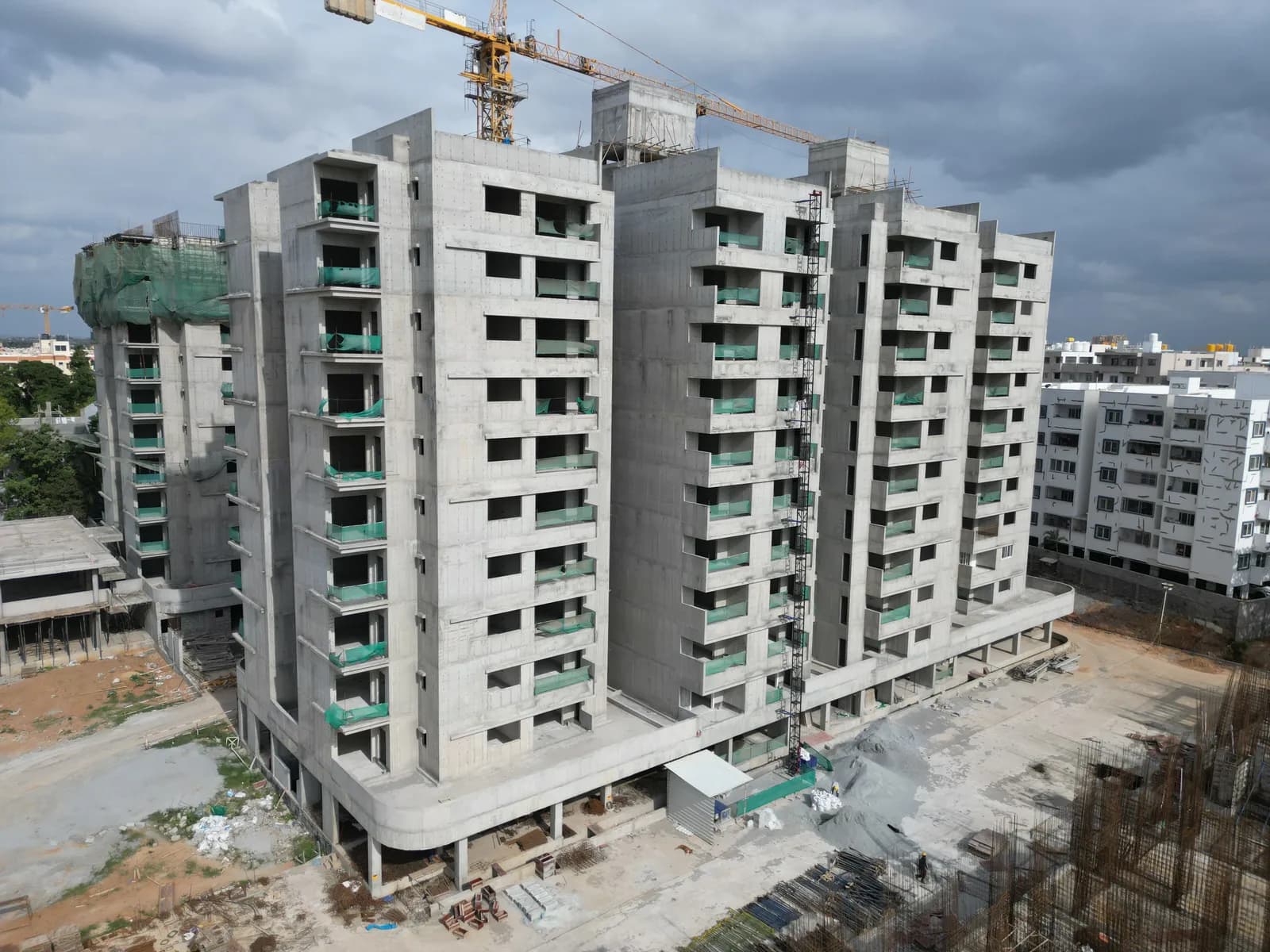 Serene Heights 1: Site photo filed with Karnataka RERA