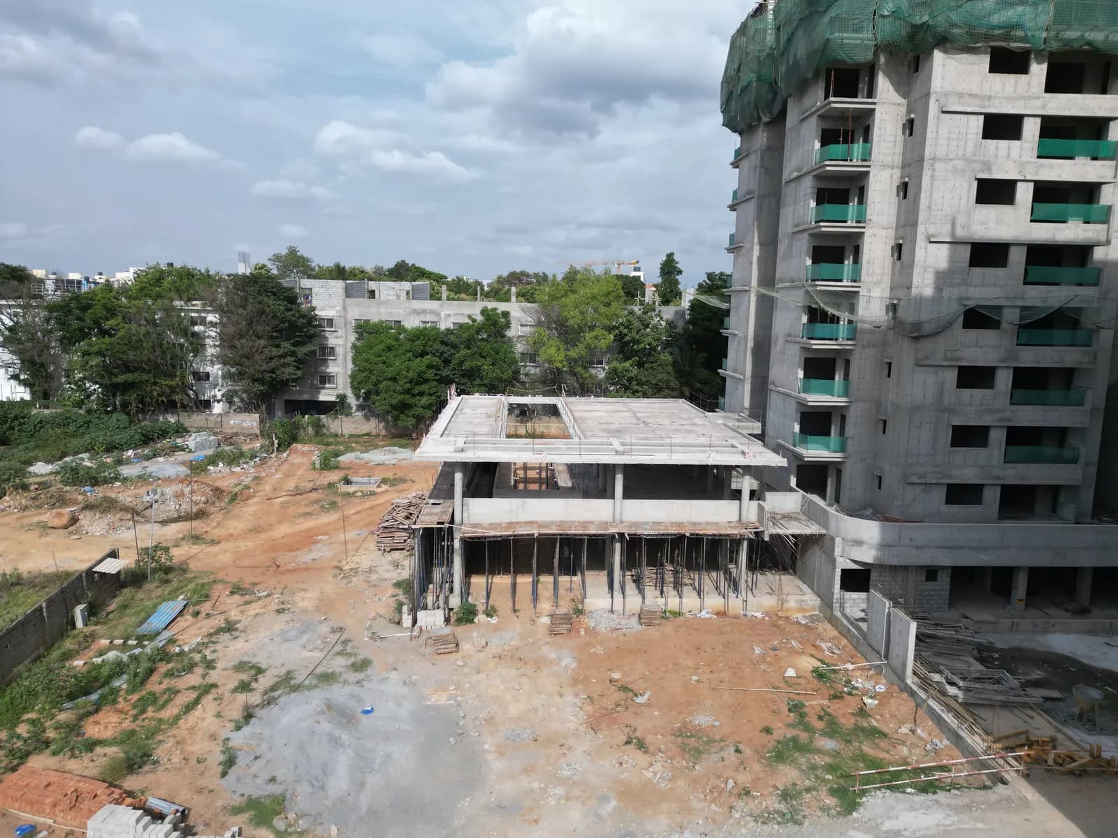 Serene Heights 1: Site photo filed with Karnataka RERA