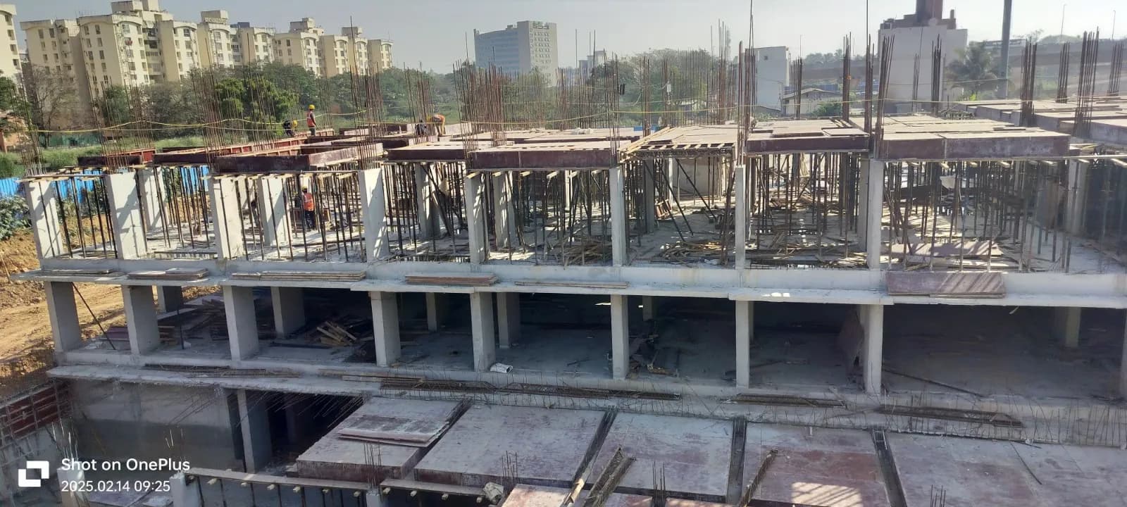 SLV Golden Towers: Site photo filed with Karnataka RERA