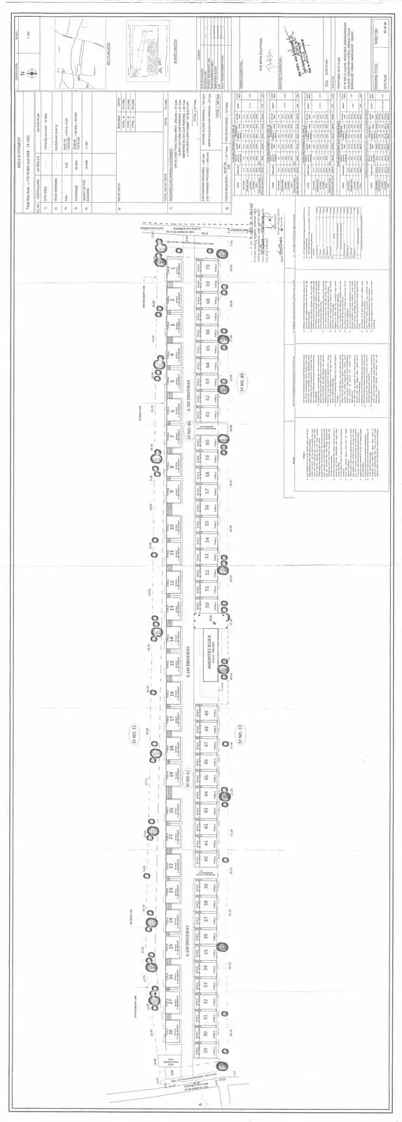 Vaishno Luxuria: Approved Layout Plan (filed with Karnataka RERA)