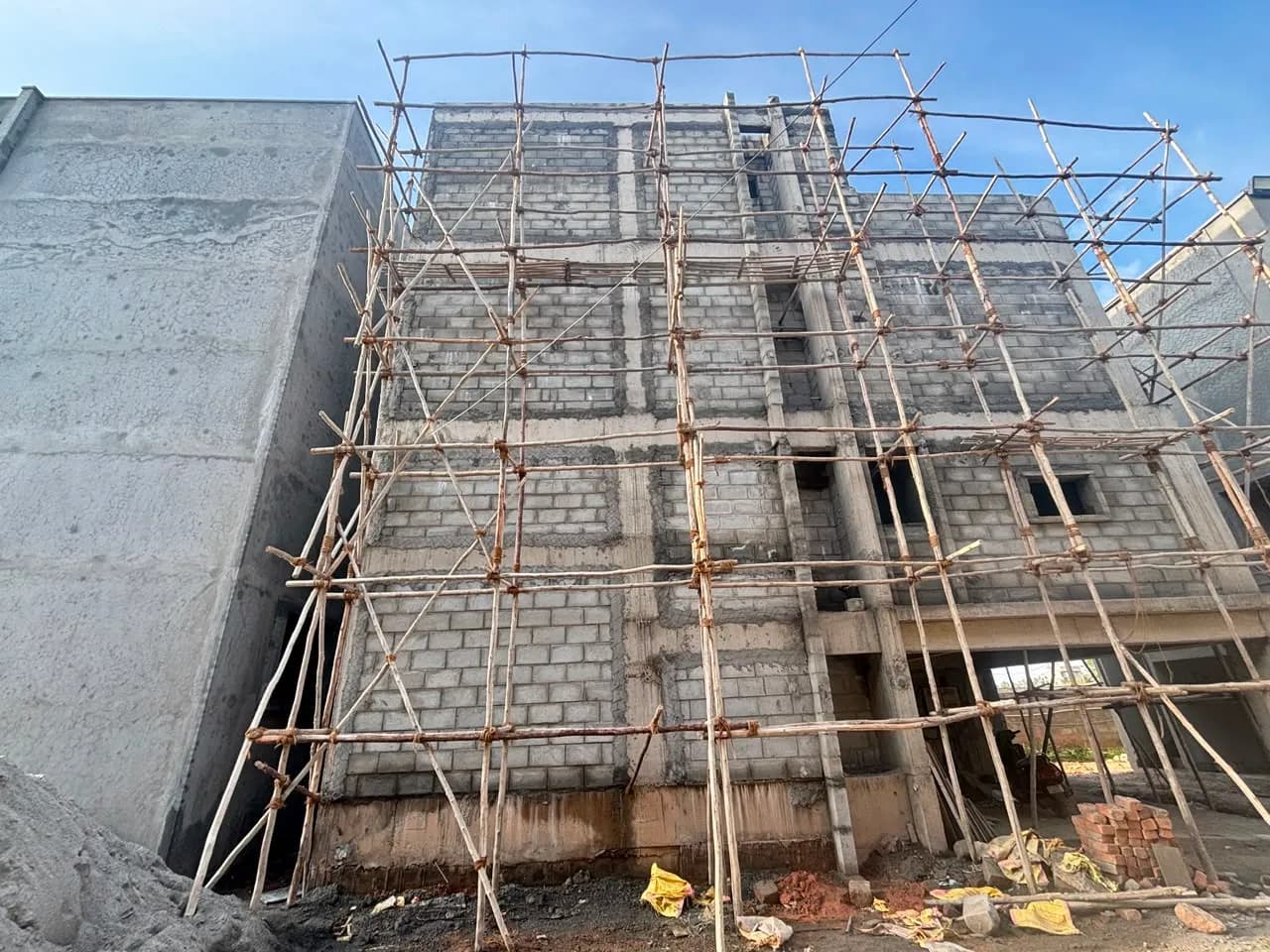 Vaishno Luxuria: Site photo filed with Karnataka RERA
