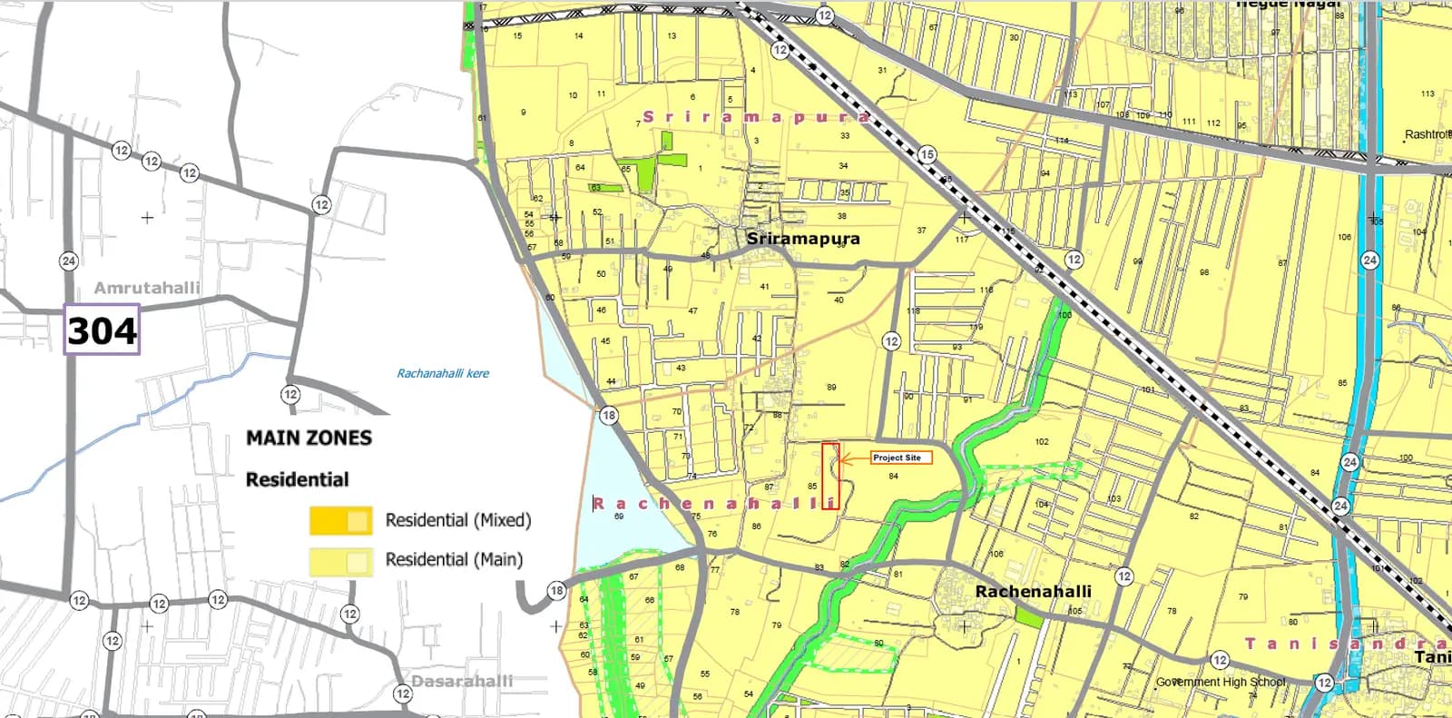 Isle Of Trees: CDP Map Demarcation.png (filed with Karnataka RERA)