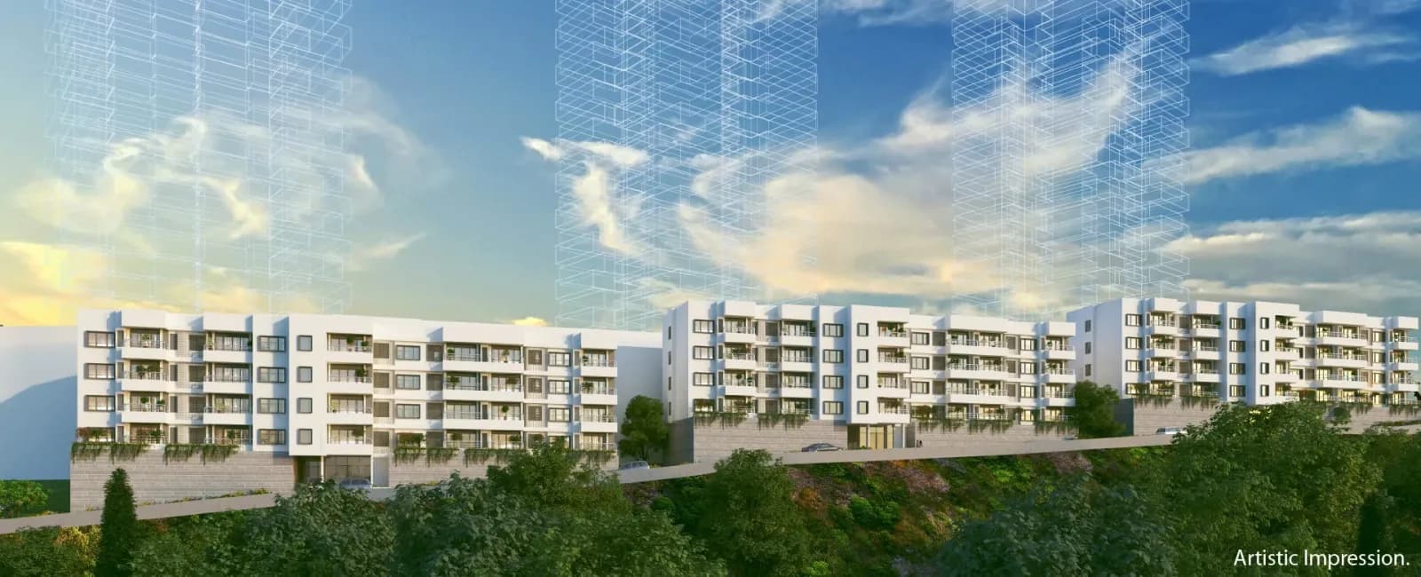 Promont Phase II: Hilltop residences in Banashankari, South Bengaluru (artist’s impression)