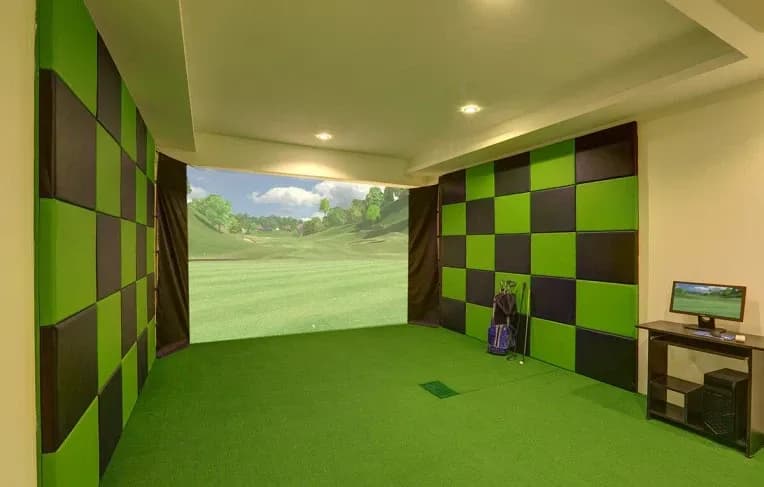Promont Phase II: Golf simulation zone for recreational activities (artist’s impression)
