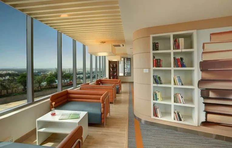 Promont Phase II: Library for reading and leisure (artist’s impression)