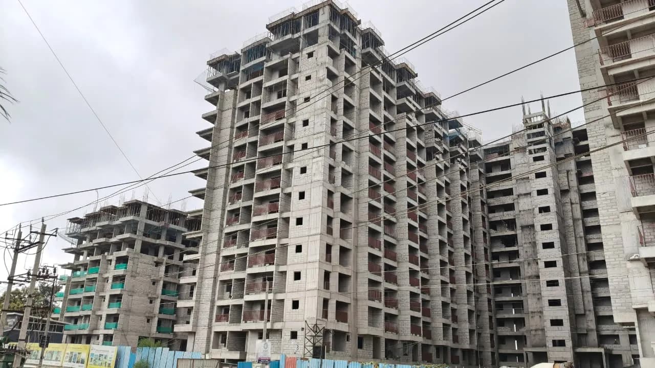 DS Max Sky Sanman: Site photo filed with Karnataka RERA