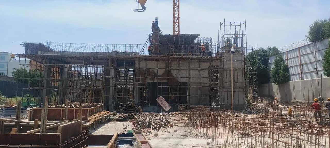 True North by Livingwalls: Site photo filed with Karnataka RERA