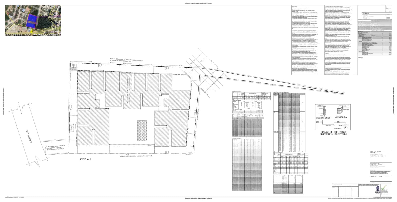 Aryav Windfields: Approved Layout Plan (filed with Karnataka RERA)