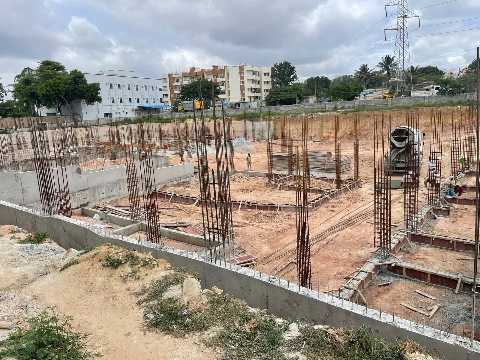 Aryav Windfields: Site photo filed with Karnataka RERA