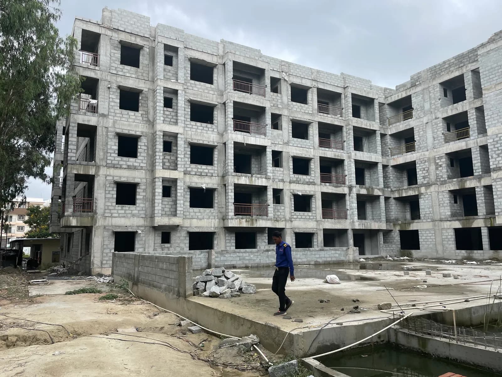 Aryav Windfields: Site photo filed with Karnataka RERA