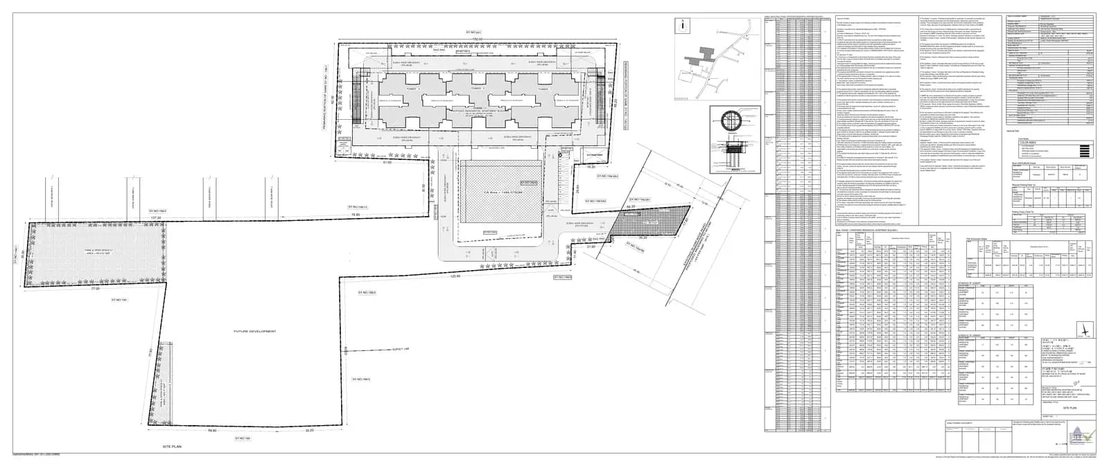 Poetry Of Earth: 4 BBMP BUILDING PLAN, page 1 (filed with Karnataka RERA)