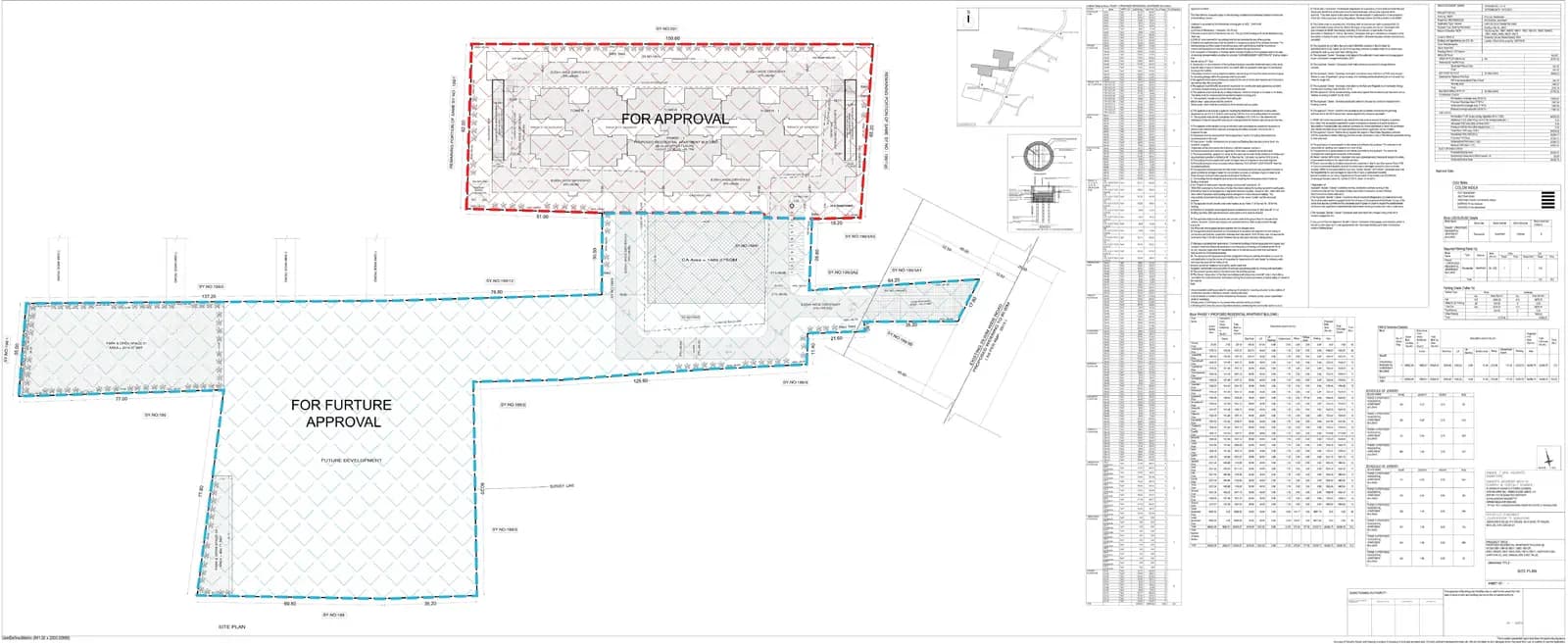 Poetry Of Earth: 10 Demarcation Plan (filed with Karnataka RERA)