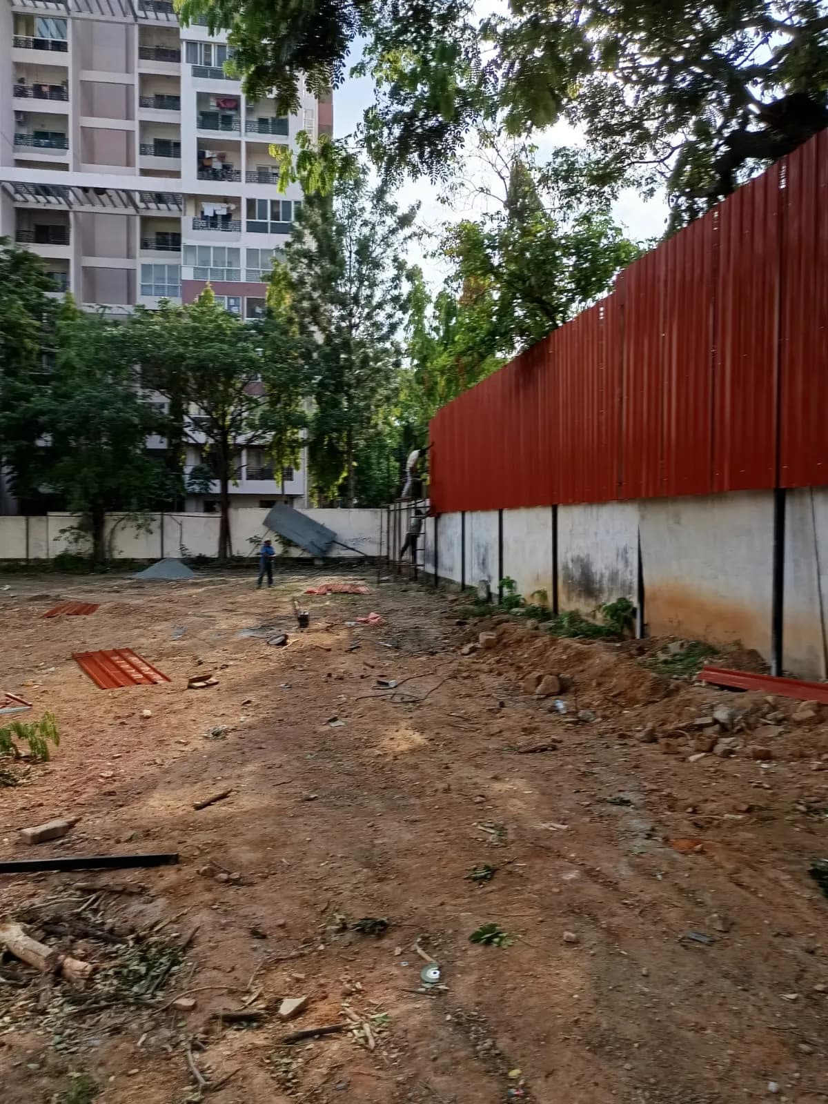 Navin'S Antheia Poetry: Site photo filed with Karnataka RERA