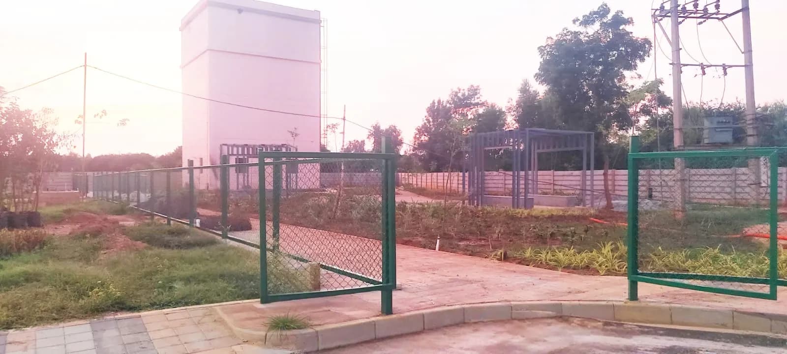 KNS Candrill: Site photo filed with Karnataka RERA