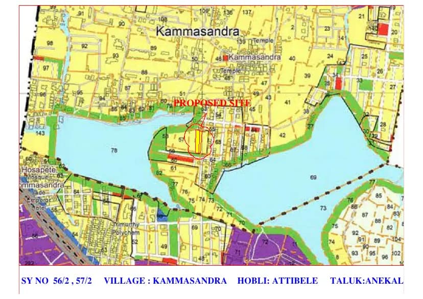 SGK Sai Sonna Kodum: CDP DEMARCATION.pdf (filed with Karnataka RERA)