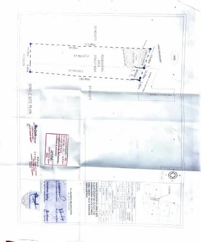 SGK Sai Sonna Kodum: Existing Layout Plan (filed with Karnataka RERA)