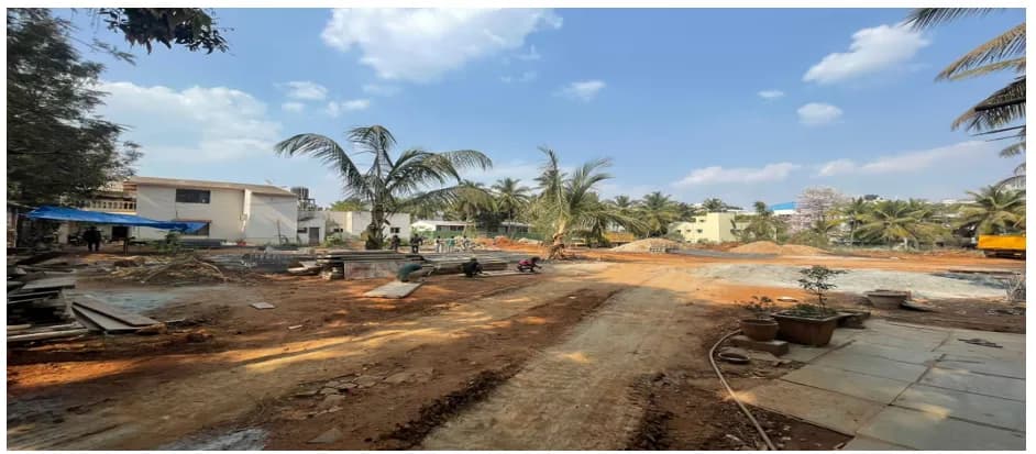 Kumaravana: Site photo filed with Karnataka RERA
