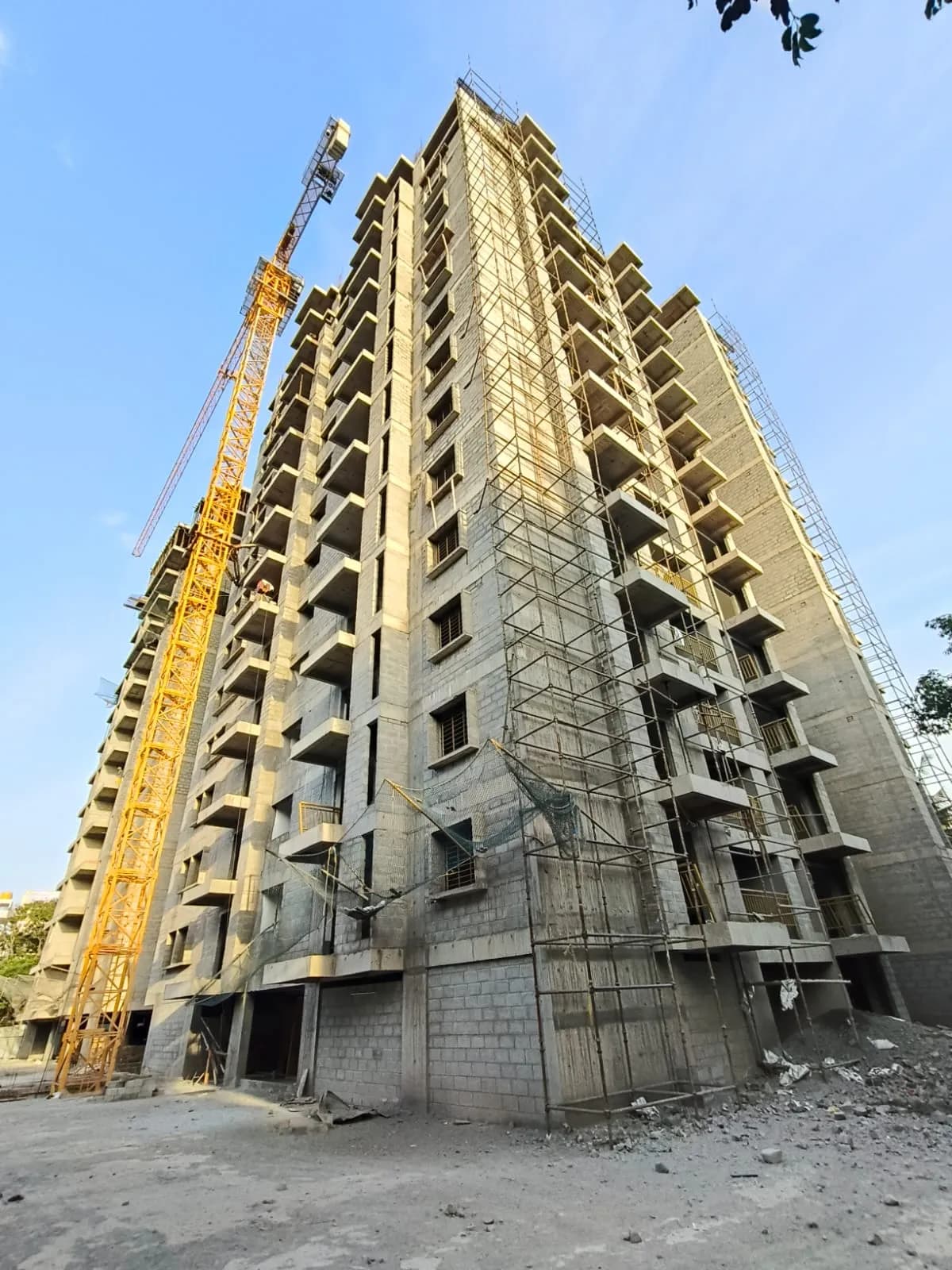 Aryan 1 Celeste: Site photo filed with Karnataka RERA