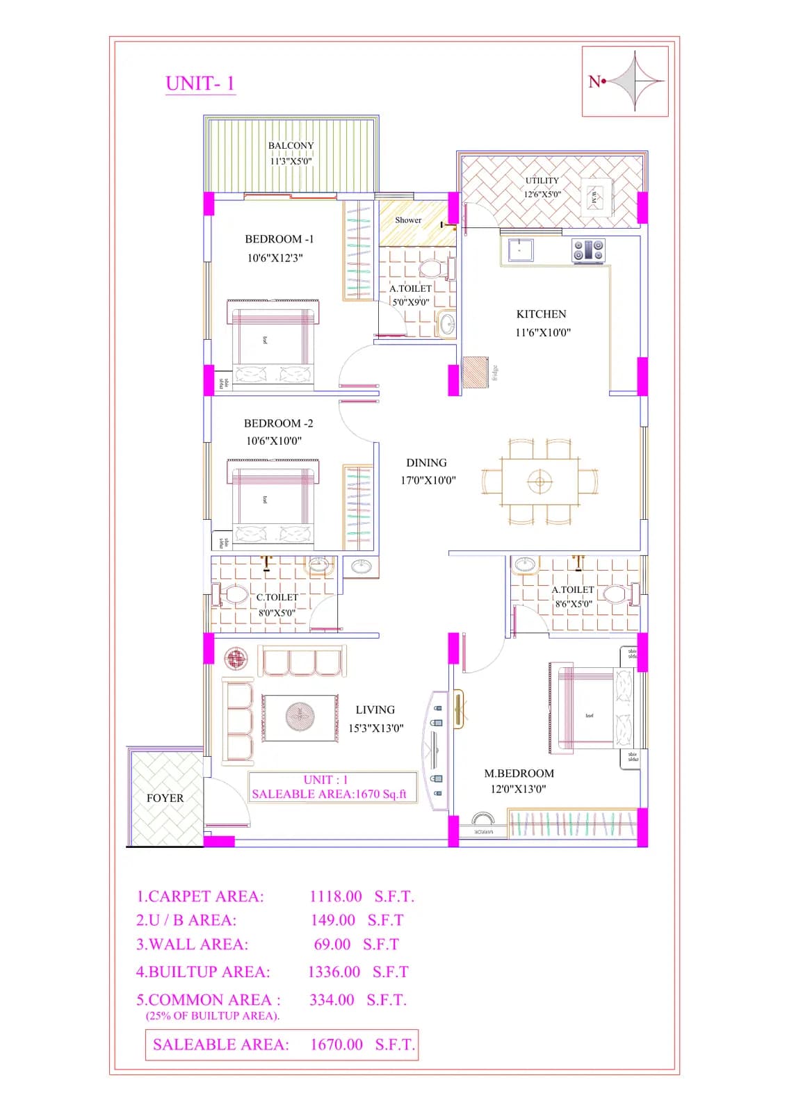 Navakruthi Garden Bay: Individual Floor Plans (2).pdf, page 1 (filed with Karnataka RERA)