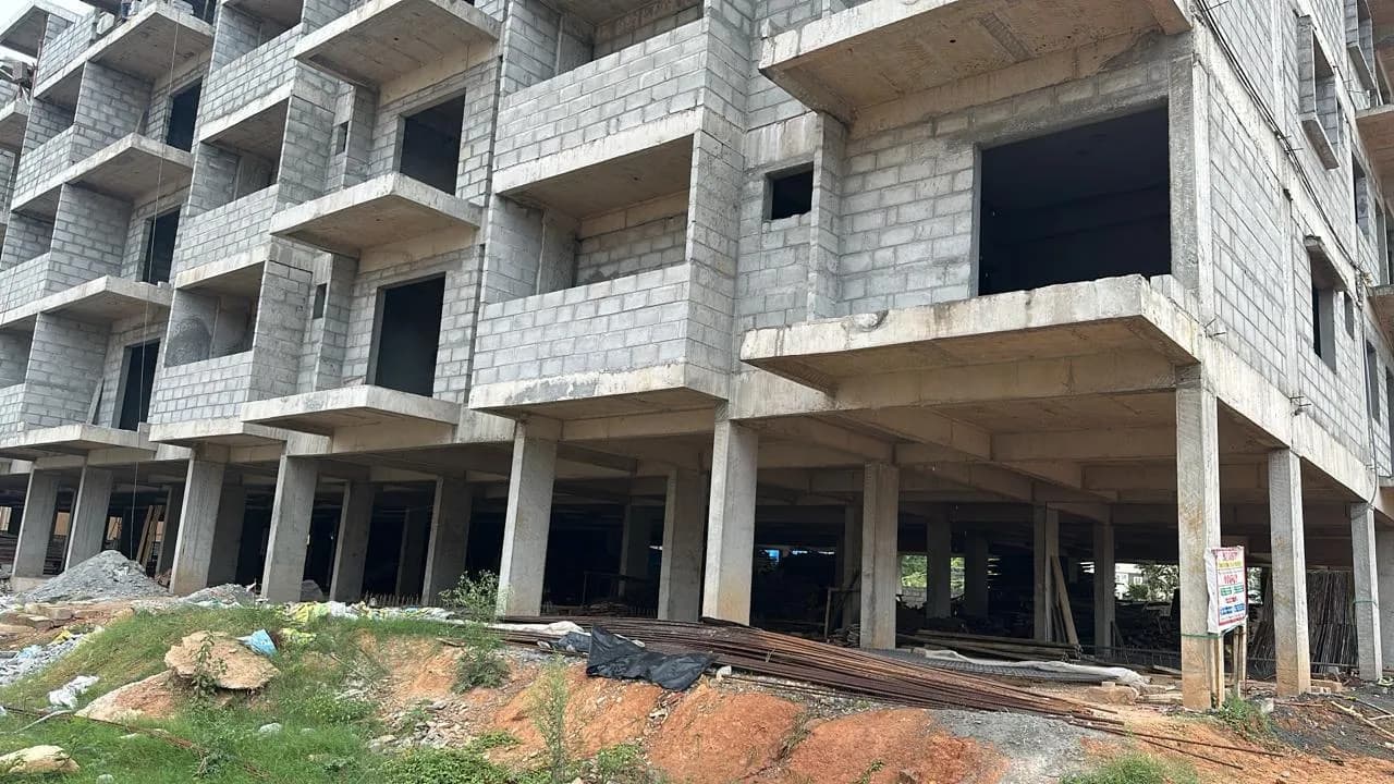 Navakruthi Garden Bay: Site photo filed with Karnataka RERA