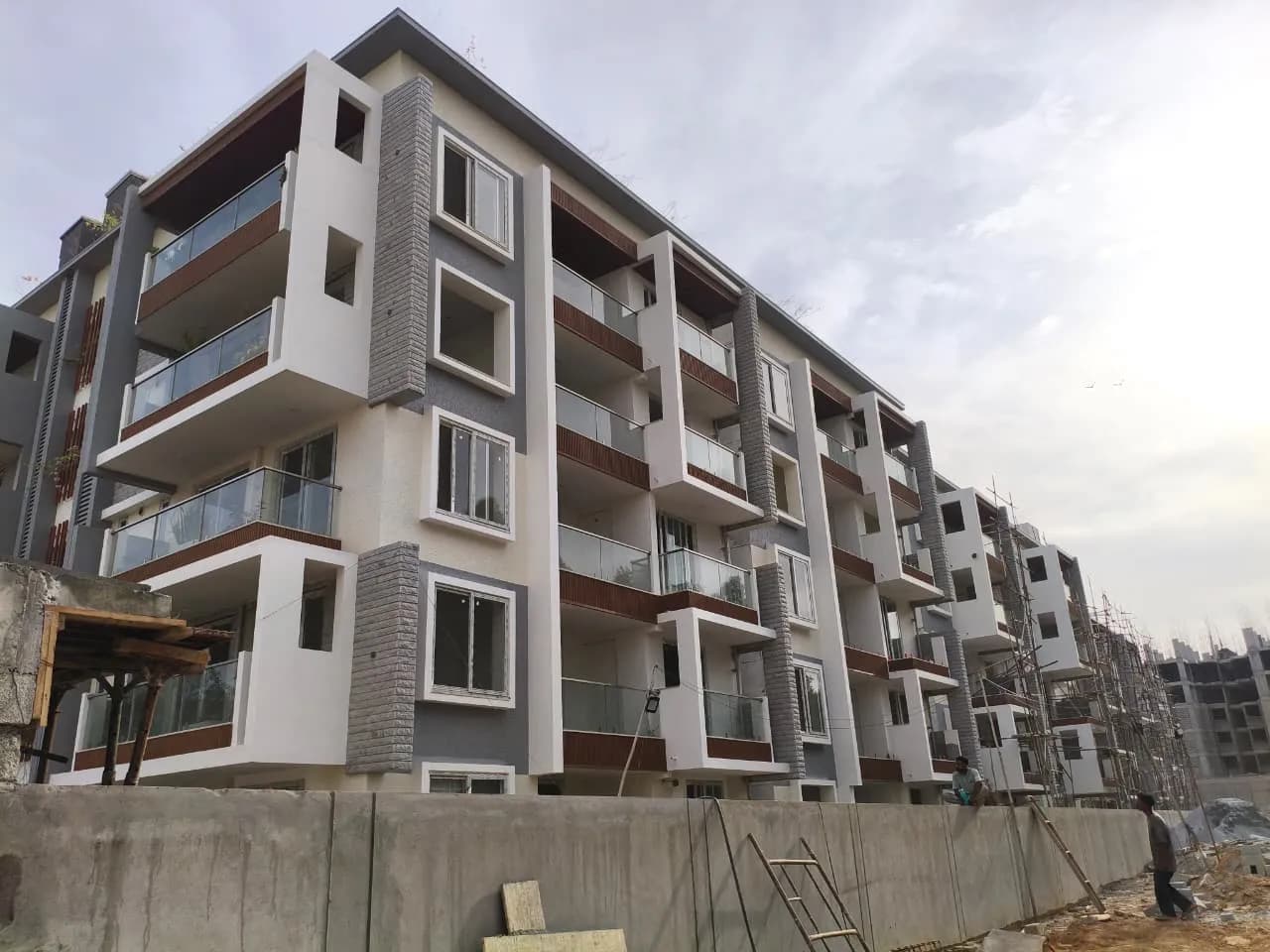 Jagadhabi Premier 1: Site photo filed with Karnataka RERA