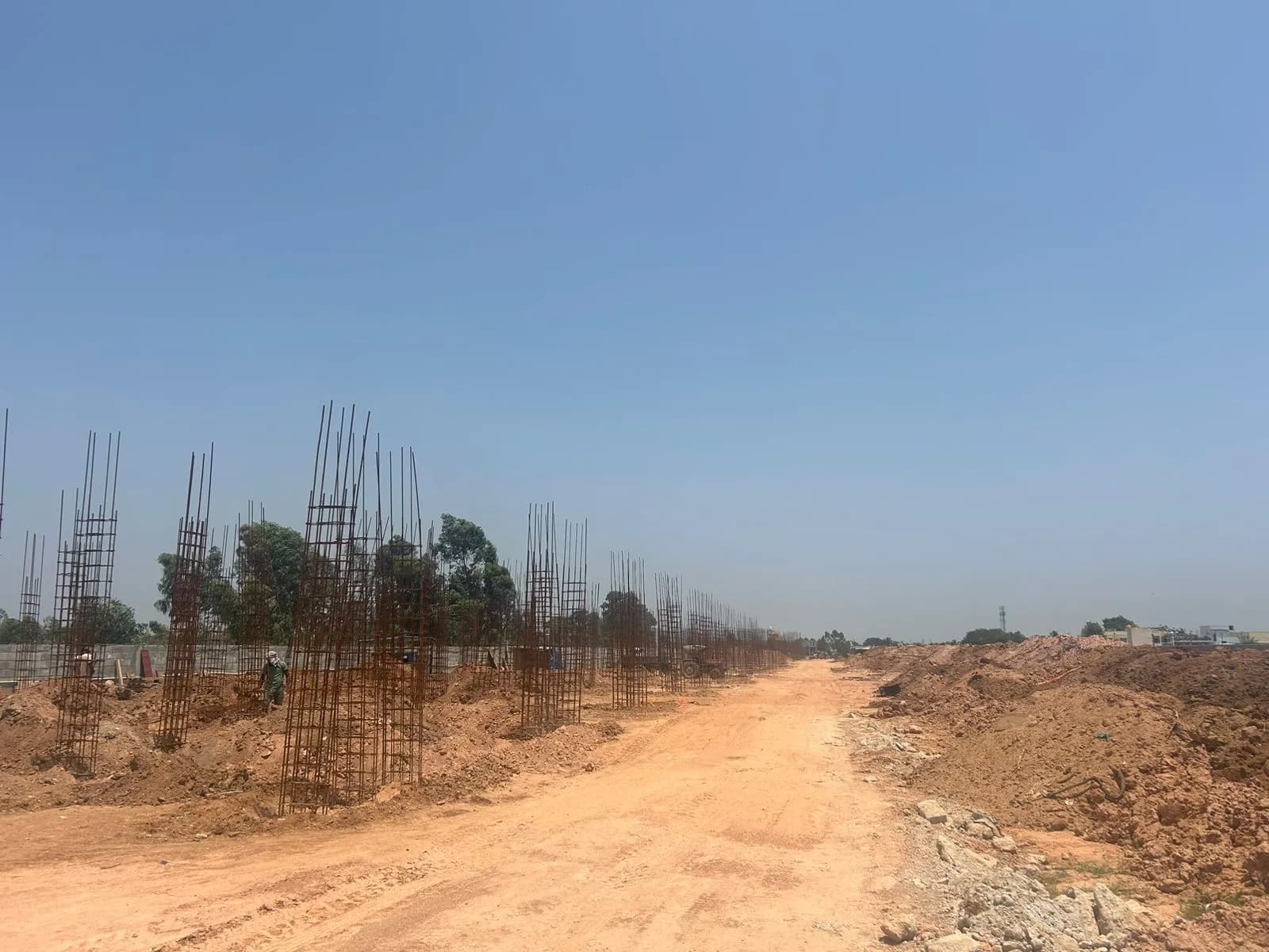 Sree Lakshmi Vallabha Residency: Site photo filed with Karnataka RERA