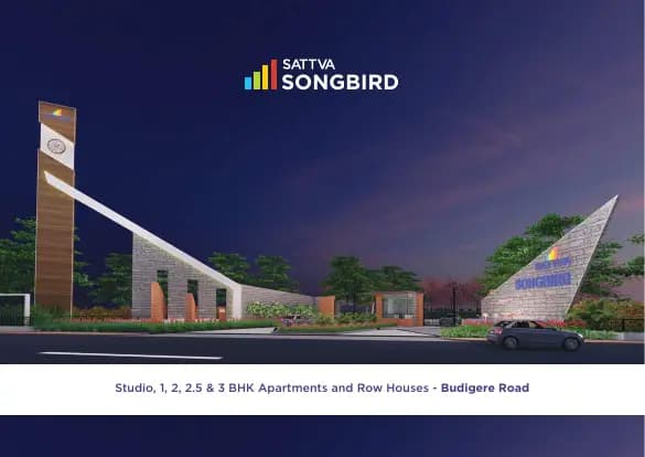 Sattva Songbird: Brochure, page 1 (filed with Karnataka RERA)