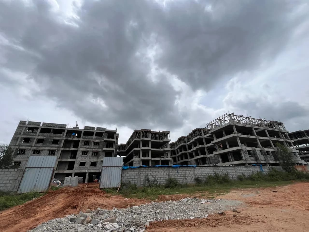 Bold Aspire: Site photo filed with Karnataka RERA