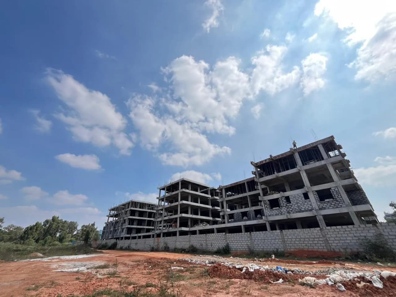 Bold Aspire: Site photo filed with Karnataka RERA
