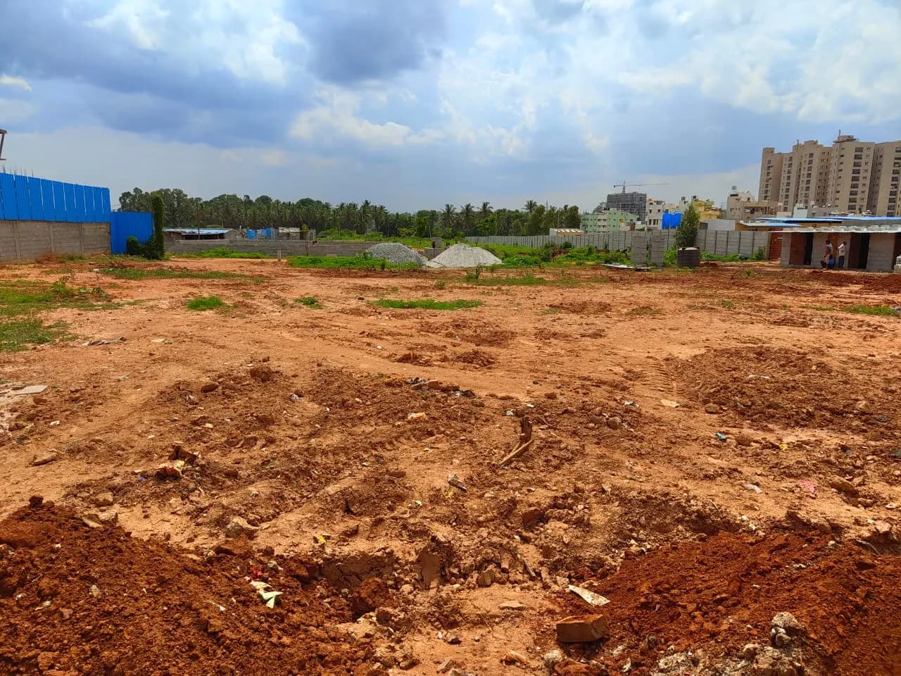 Krishna Iris: Site photo filed with Karnataka RERA