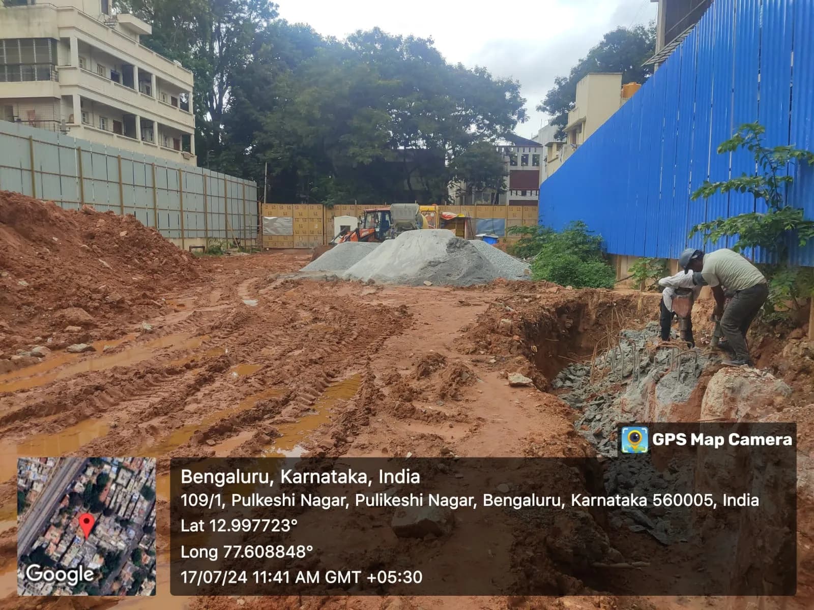 Weave: Site photo filed with Karnataka RERA