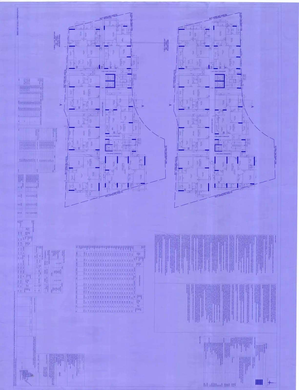 SSVR Meridian: 14 First Floor & Typical Floor Plan (filed with Karnataka RERA)