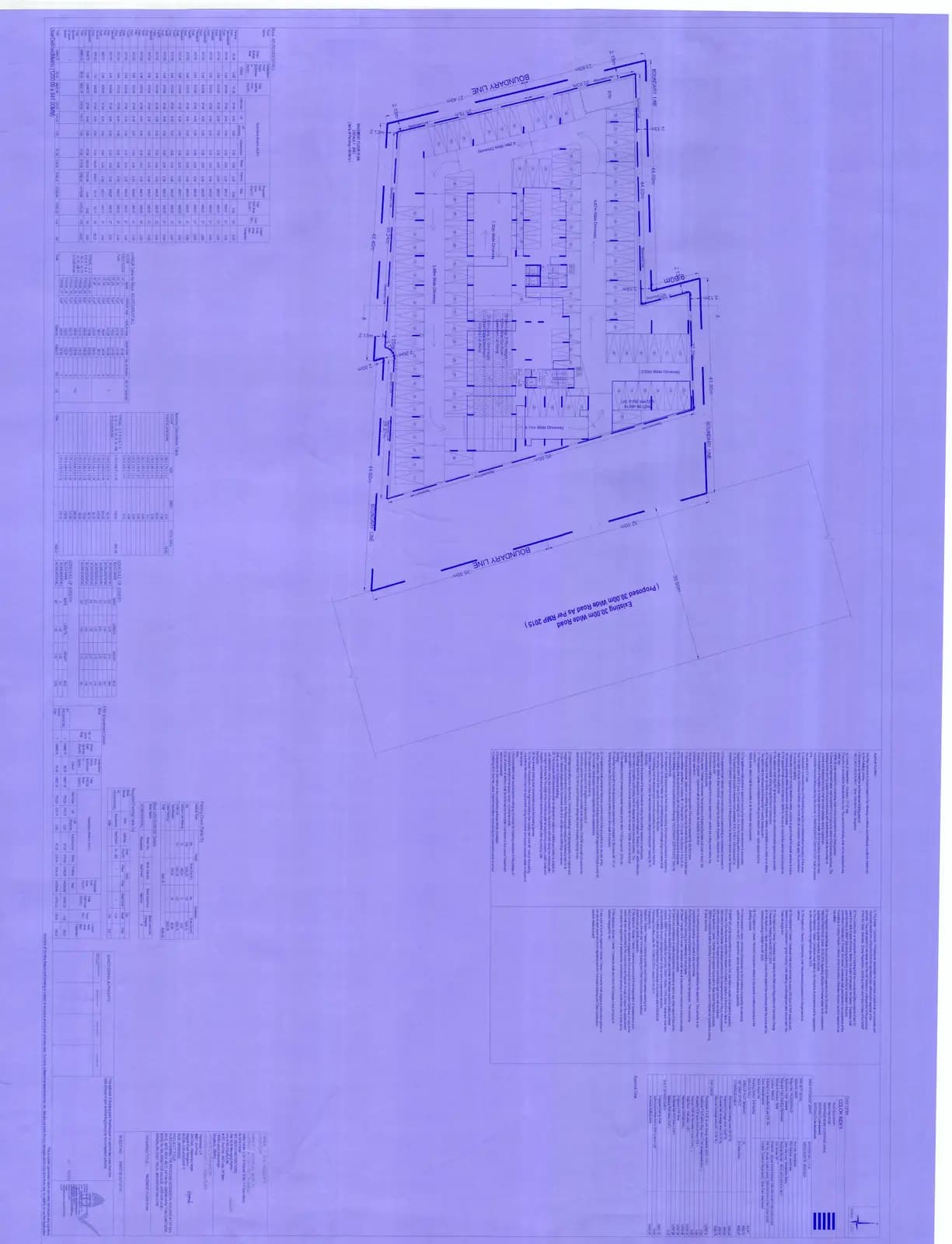 SSVR Meridian: 14 Basement Floor Plan (filed with Karnataka RERA)