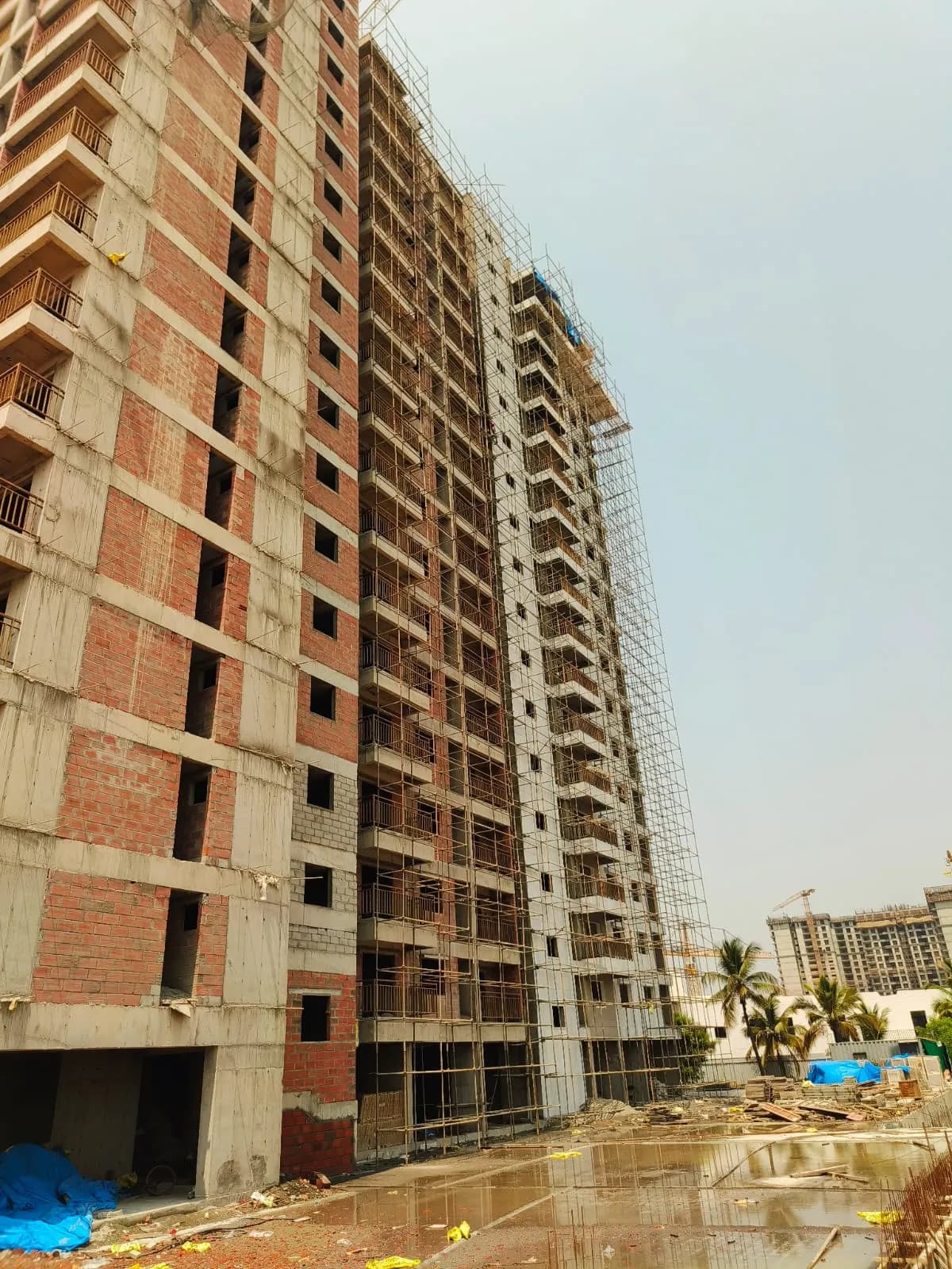 SSVR Meridian: Site photo filed with Karnataka RERA
