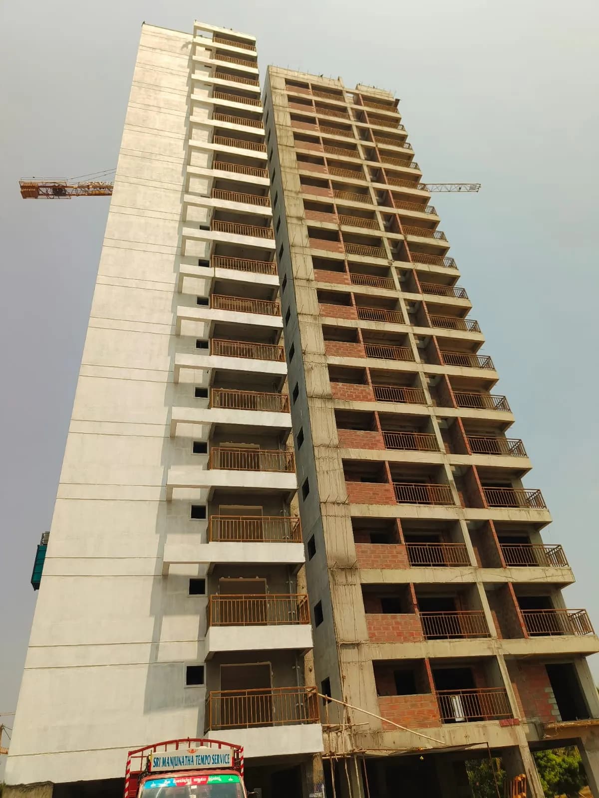 SSVR Meridian: Site photo filed with Karnataka RERA