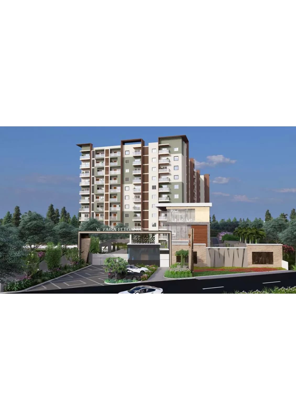 V2 Vajra Elegance: Site photo filed with Karnataka RERA