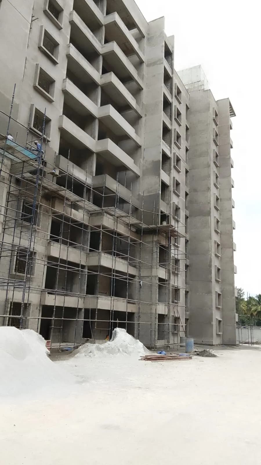 V2 Vajra Elegance: Site photo filed with Karnataka RERA