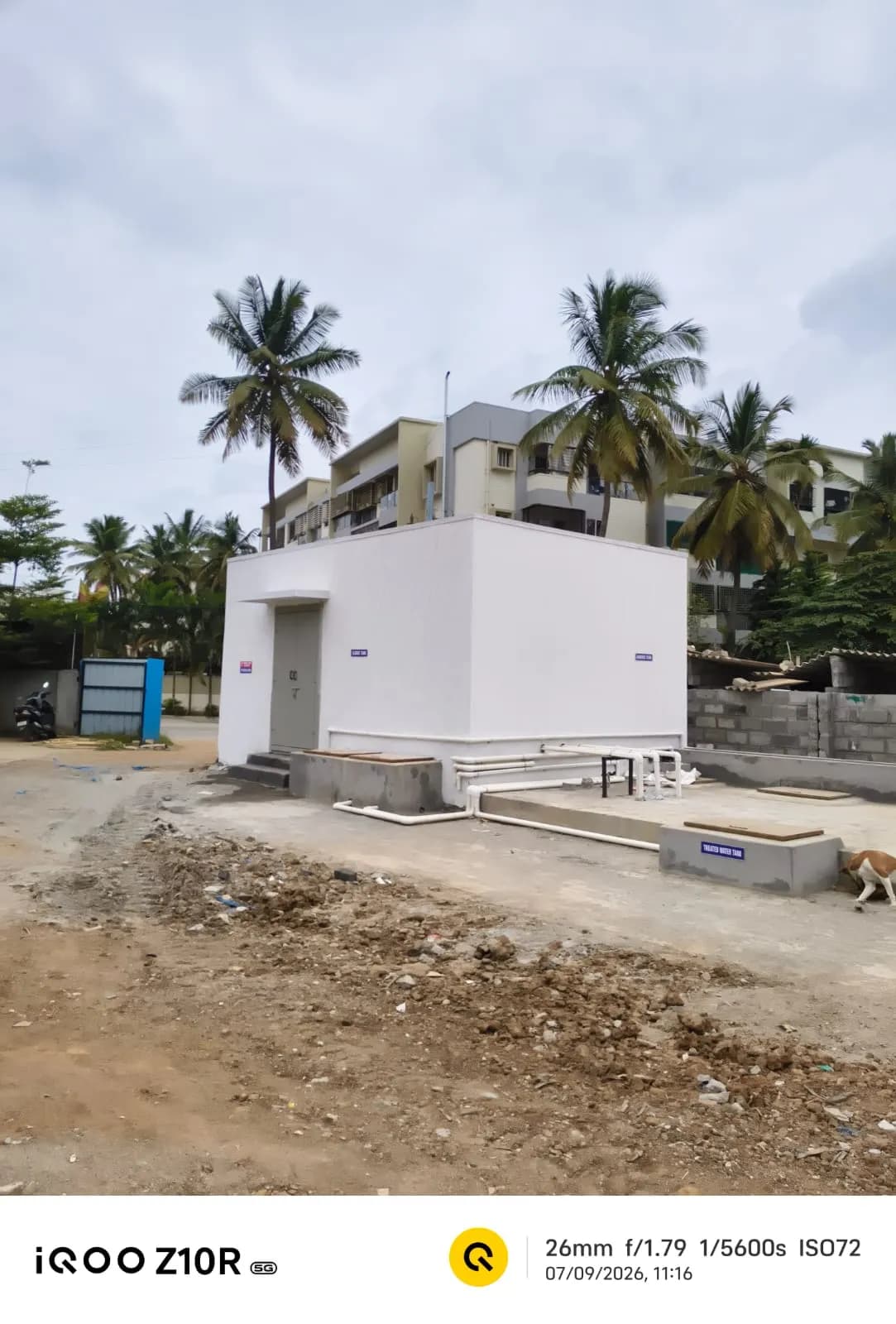 Adithya Valioso: Site photo filed with Karnataka RERA