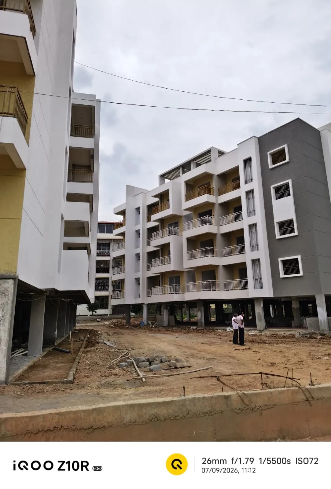 Adithya Valioso: Site photo filed with Karnataka RERA