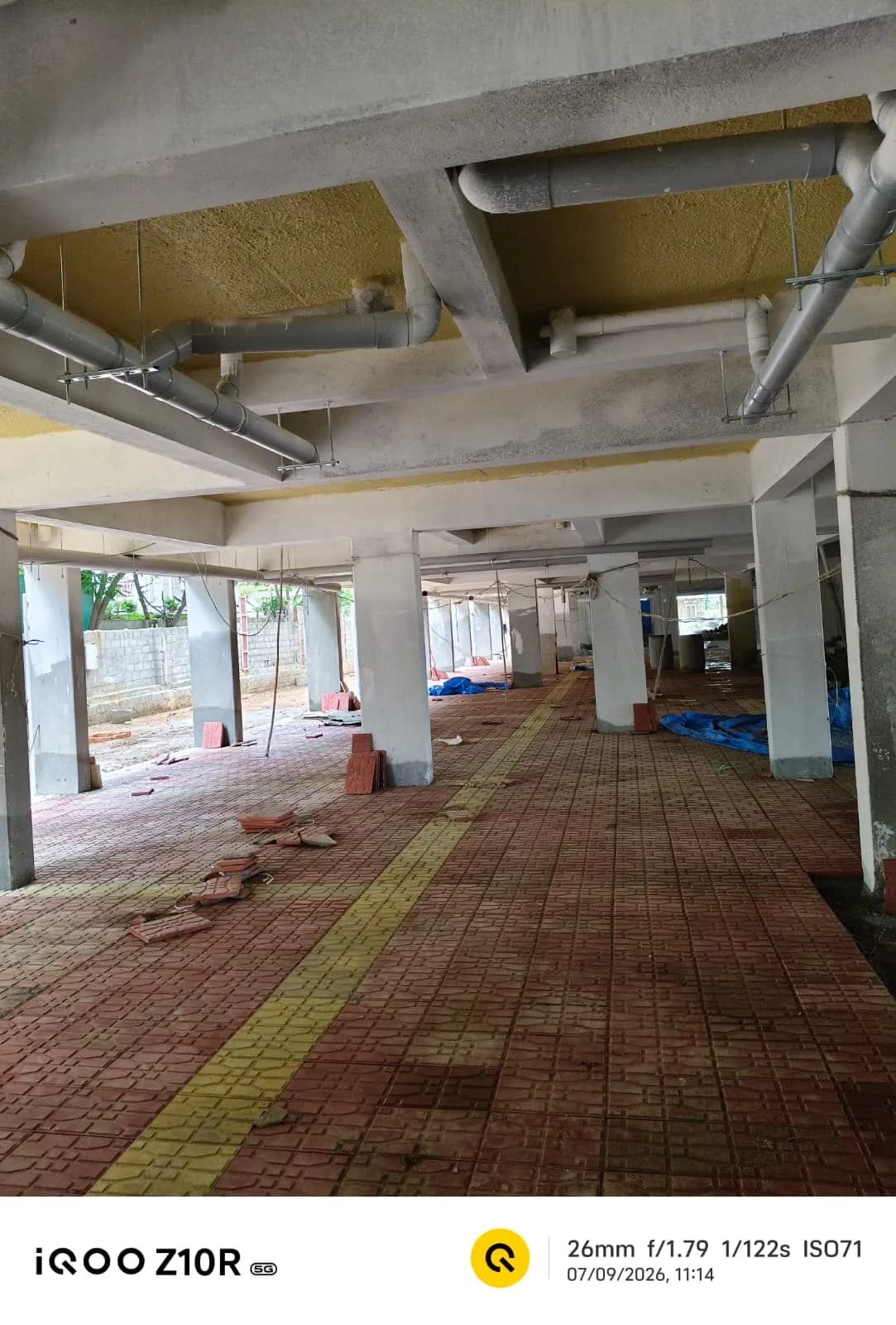 Adithya Valioso: Site photo filed with Karnataka RERA