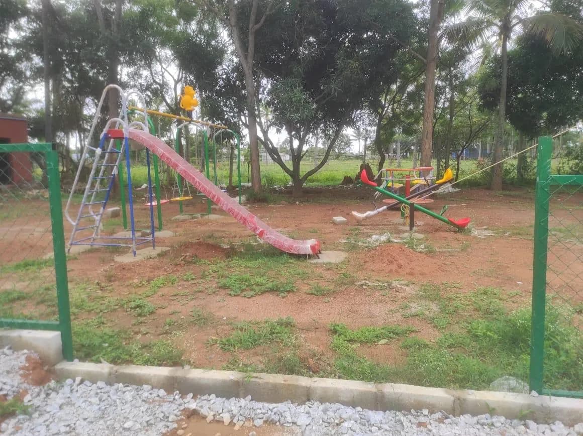 Hare Krishna Enclave at Rajani Farms: Site photo filed with Karnataka RERA