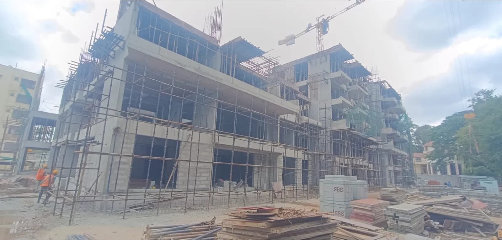CoEvolve Misty Shores: Site photo filed with Karnataka RERA