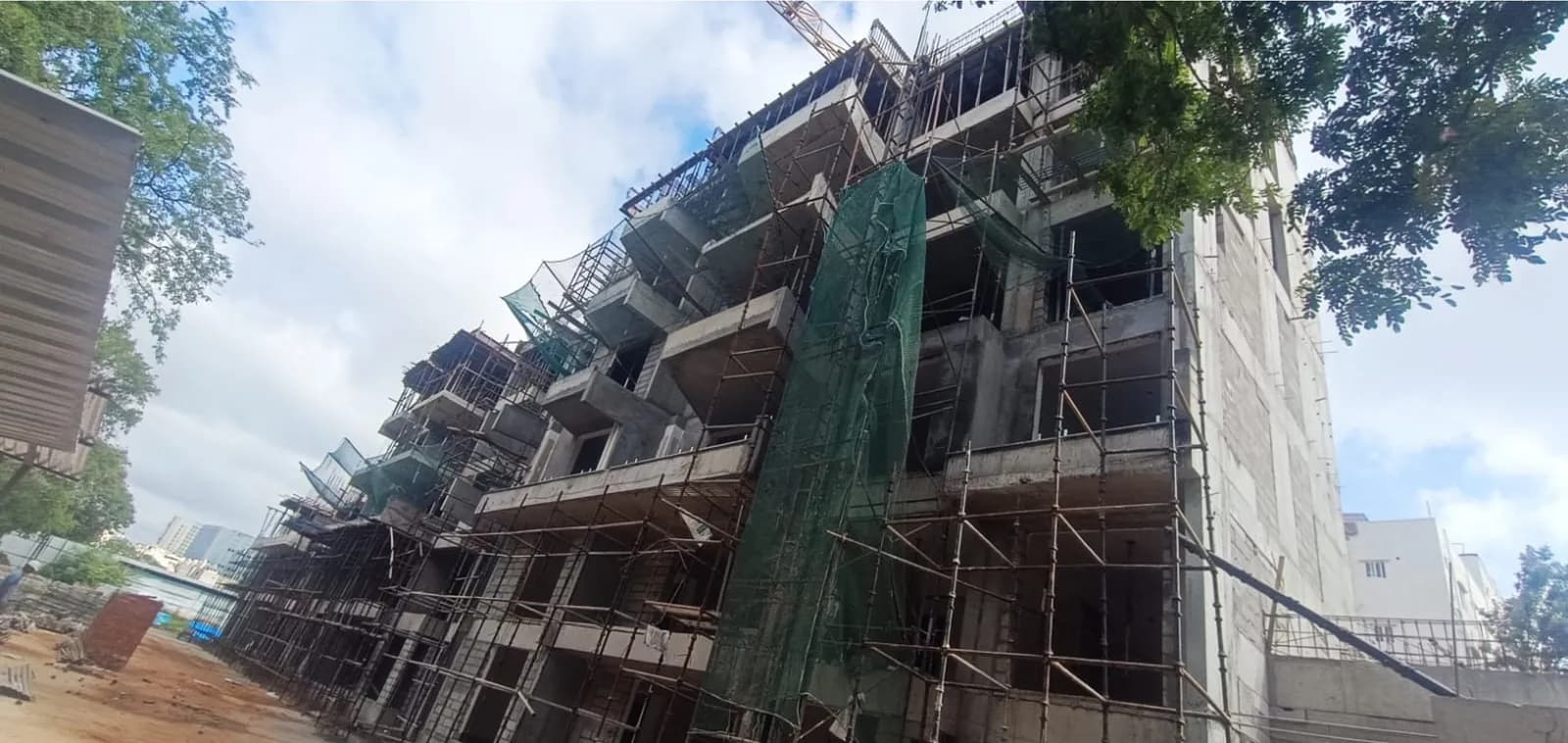 CoEvolve Misty Shores: Site photo filed with Karnataka RERA