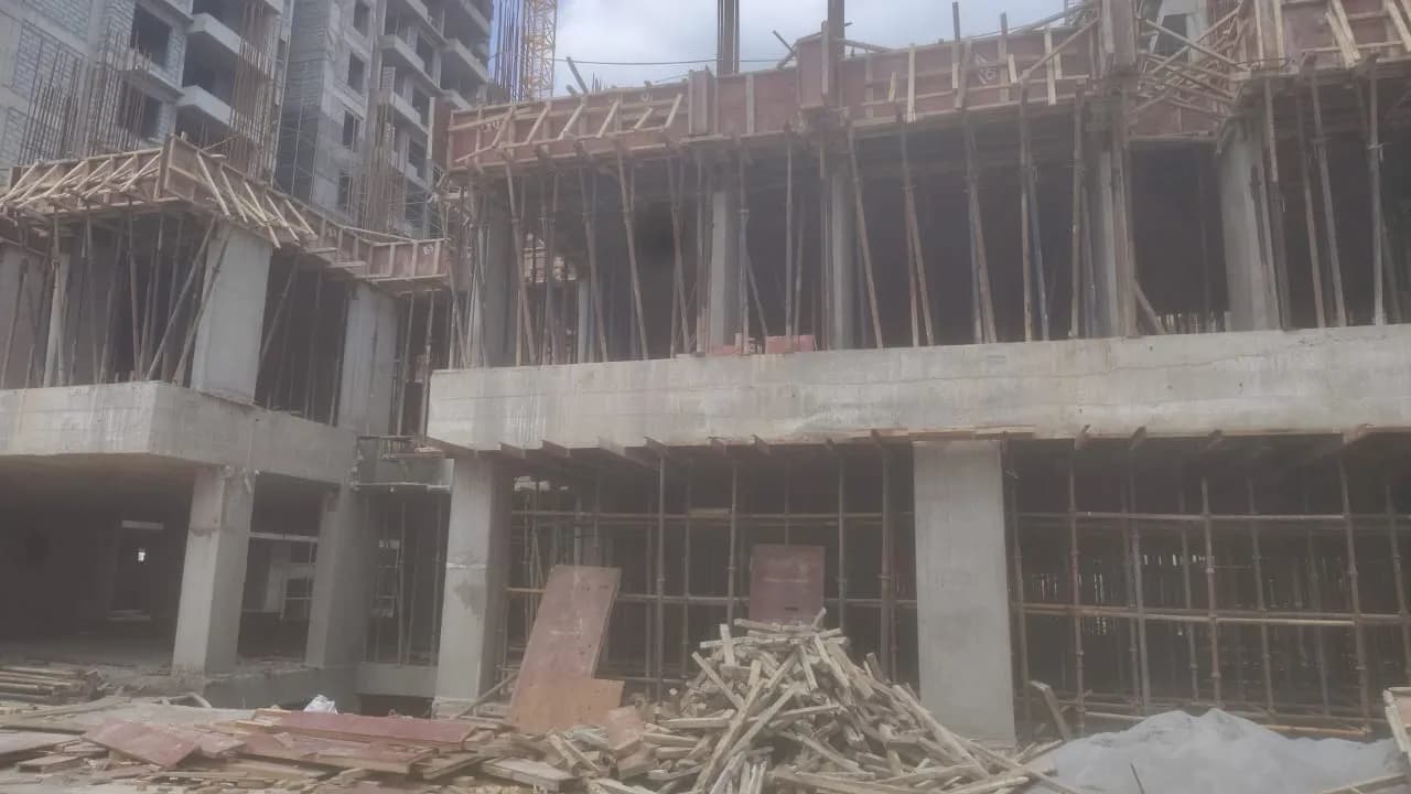 Meda East Winds: Site photo filed with Karnataka RERA
