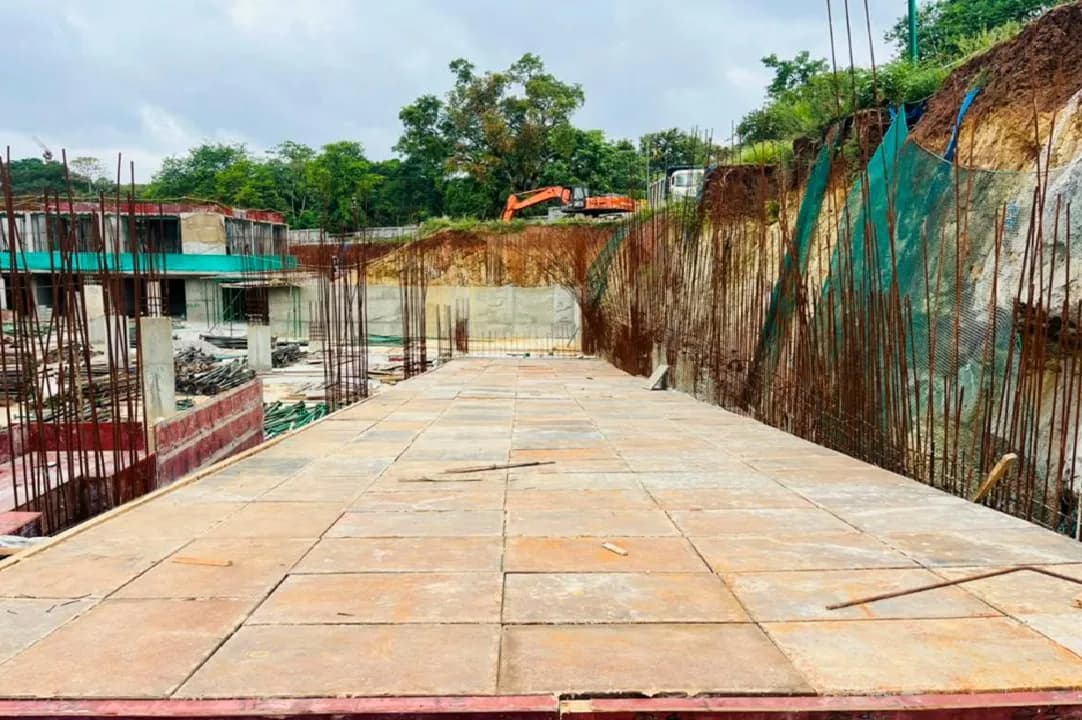 Prestige Pine Forest: Site photo filed with Karnataka RERA