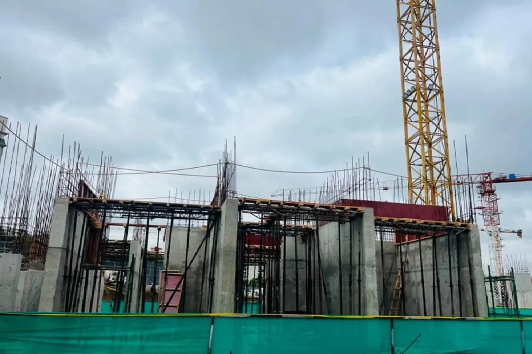 Prestige Pine Forest: Site photo filed with Karnataka RERA