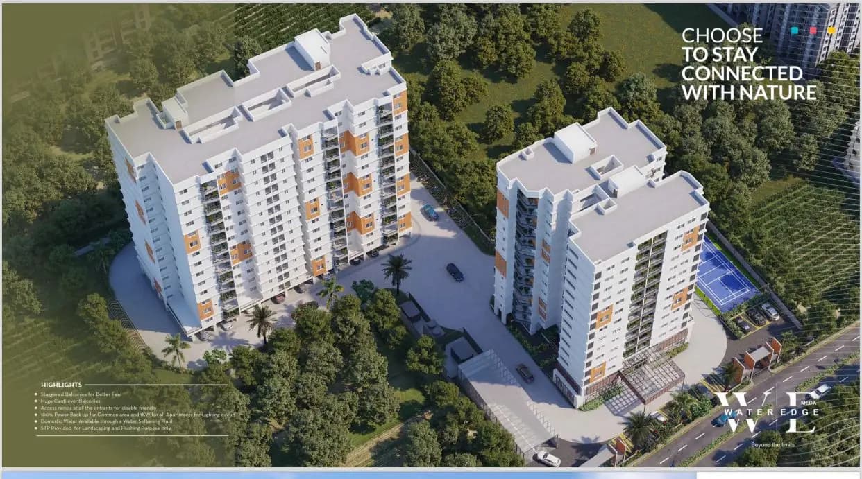 Meda The Water Edge: Brochure (filed with Karnataka RERA)