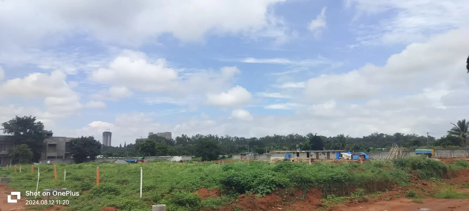 Melrose: Site photo filed with Karnataka RERA